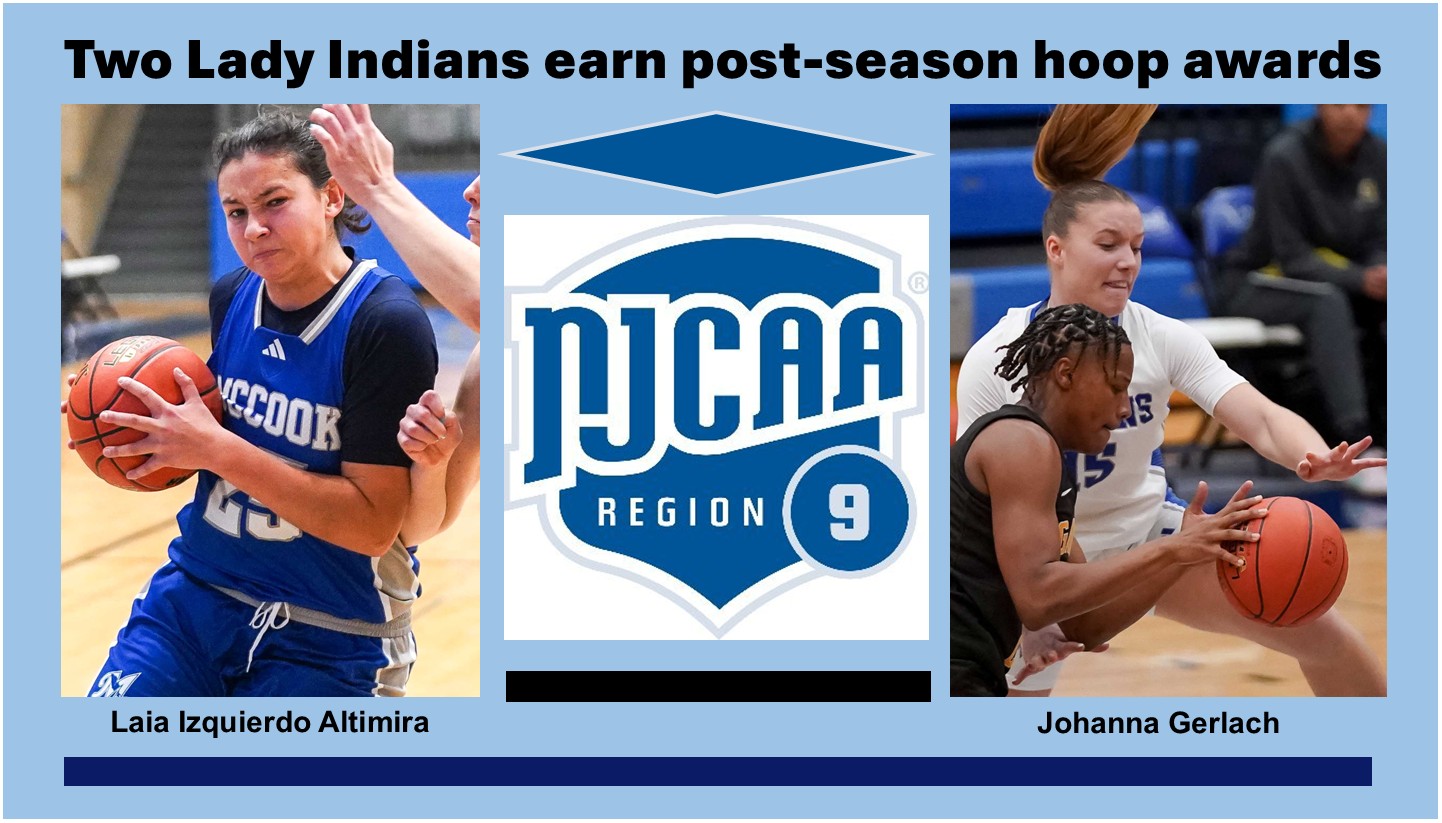 Two Lady Indians earn post-season hoops honors